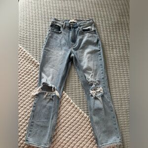 Abercrombie mom jean